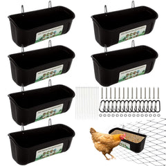 YAYODS front packaging showing six black hanging feeders and benefits of bulk value