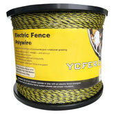 YCFERESY spool front view showing length and portability, durable fencing benefit
