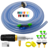 YDHFTYS front view of full nozzle kit showing components and easy setup benefit