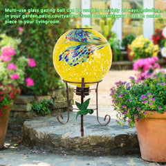 YELENEW metal stand detail showing sturdy support and finish for display