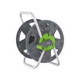 YESTAR hose reel front view showing compact organized storage benefit