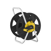 YESTAR front view of hose reel shows compact storage and fast access