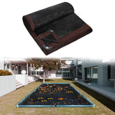 YEXEXINM front view of leaf net cover protecting pool surface for quick cleanup