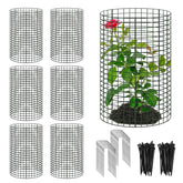 YEXEXINM assembled cage front view showing plant protection benefit