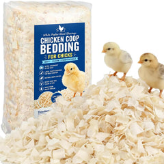 YIBOBO front packaging showing 2LB white poplar bedding and clear benefits