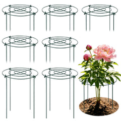 YIBO front view of 8-pack peony cages showing neat packaged set and quick deployment benefit