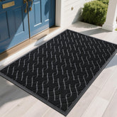 Yimobra front view showing full 60x36 mat protecting entry