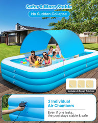 YIPYOP pool side seating showing roomy comfort for group benefit