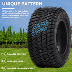 YITAMOTOR close-up of tread pattern highlighting quiet, low-damage grip