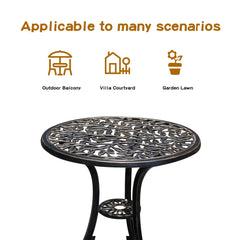 YKSY&YKSY closeup of copper leaf table top showing rust-resistant finish benefit