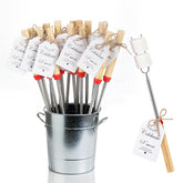 Yoande front packaging showing 24-piece s'mores kit and included tags for easy party planning