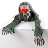 yosager front view of crawling ghost prop showing full pose and dramatic impact