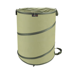 YUDI & GARDEN front view of the 45 gallon collapsible bag showing full shape and capacity