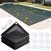 Yudlto front packaging showing full 20x40 pool net benefits