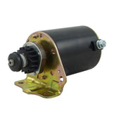 Yuncoold starter motor front view showing mounting flange and benefits reliable fit