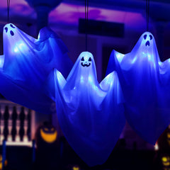 YUNVI multiple ghosts hanging from tree and porch adding dramatic outdoor decor