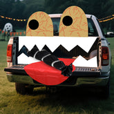 Yuxung monster on truck tailgate showing bold entrance and curb appeal
