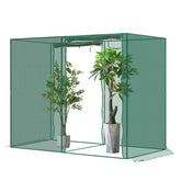 YVTCRTCW front view of assembled crop cage showing protection and ventilation