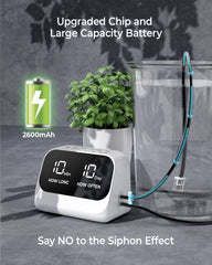 YY YITIKA controller held in hand to show compact size and 2600 mAh battery portability benefit