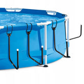 YYV front view of four packaged hooks showing neat storage and easy access
