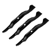 ZALANA three-pack blades front view showing full set and durable finish