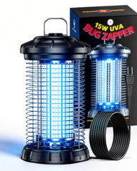 ZammingZap front view showing protective cage and ready-to-use benefit