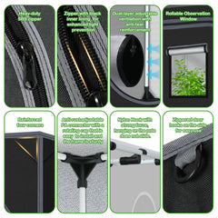 zazzy connector and pole detail highlighting reinforced joints for sturdy frame