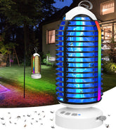 zechuan front packaging showing two rechargeable bug zappers and benefits