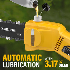 ZEGJAW lightweight handle and grip highlighting comfortable operation
