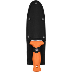 Zenport K246 orange handle with sheath shown for safe storage and quick access