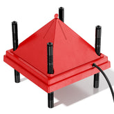 ZenxyHoC front view showing compact brooder plate and even warmth