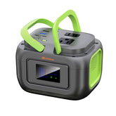 ZeroKor front view showing ports and handle, convenient charging on the go