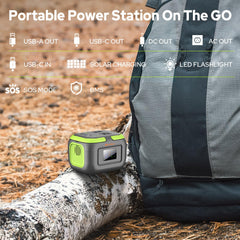 ZeroKor inside a backpack to show lightweight 2.2 lb portability benefit