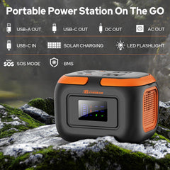 ZeroKor top display panel showing battery status for quick checks