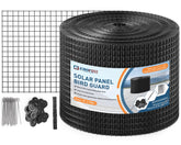 ZeroPone front view of 8in x 100ft roll showing discreet black mesh benefit