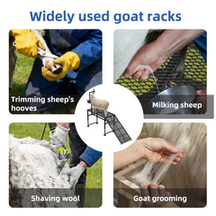 ZERTNROW side profile with goat on platform showing safer handling benefit