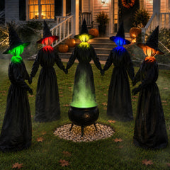 Zesua front view of five witches pack showing packaging and group layout benefit visual planning
