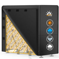 Zettum front view on a 4ft rack showing full protection and neat appearance