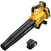 ZEXAPE blower front view showing compact design and portability benefit