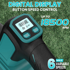 ZEXAPE closeup digital display showing speed level and battery status