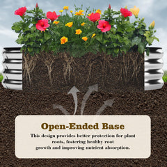 ZFHgarden open-base view showing drainage feature and improved root aeration benefit