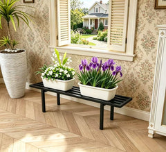 Zhongma with plants on a windowsill showing space-saving display