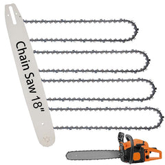 ZIYIZE 18-inch guide bar front view showing durable construction and fit