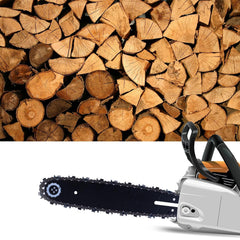 ZIYIZE chain mounted on saw cutting a log for reliable performance