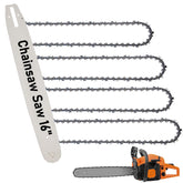 ZIYIZE front view of 16 inch bar and chain showing fit and finish benefit