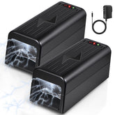 ZLieatmp front view of two packaged electric mouse zappers showing ready-to-use benefit