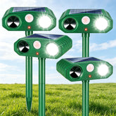 ZLieatmp front view showing unit face and LEDs, deters wildlife quickly