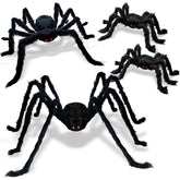 ZMCINER front view of largest spider showing realistic shape and instant curb appeal