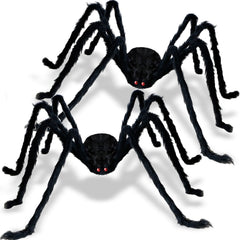 ZMCINER giant spider front view showing realistic hairy body and spooky impact