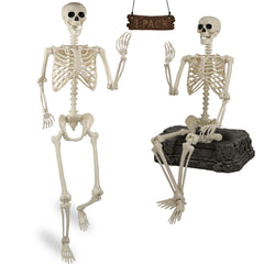 Znorso skeleton front view showing full body realism and spooky presence